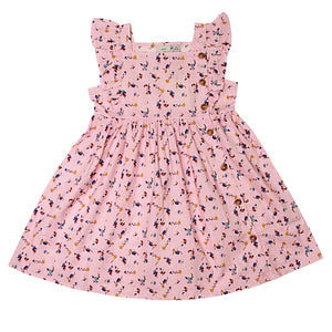 Infant Flutter Sleeve Tank Dress