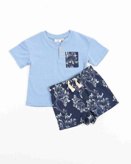 Infant Boy Printed Short Set