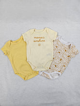 Load image into Gallery viewer, 3 Pack Bodysuit-Mama&#39;s Sunshine
