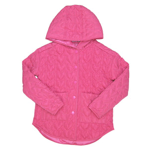 Girl's Pink Heart Jacket