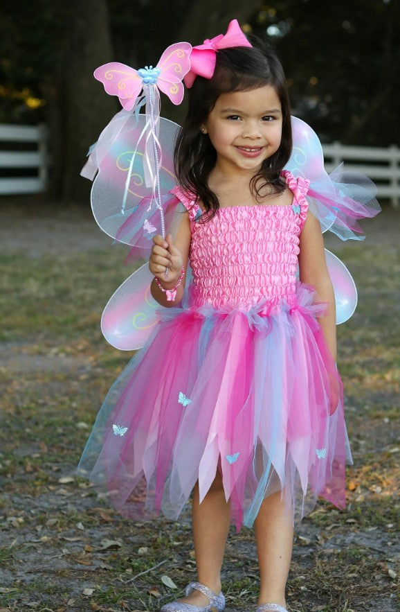 Butterfly Dress w/ Wings and Wand