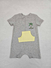Load image into Gallery viewer, Romper With Pocket &amp; Print Jersey
