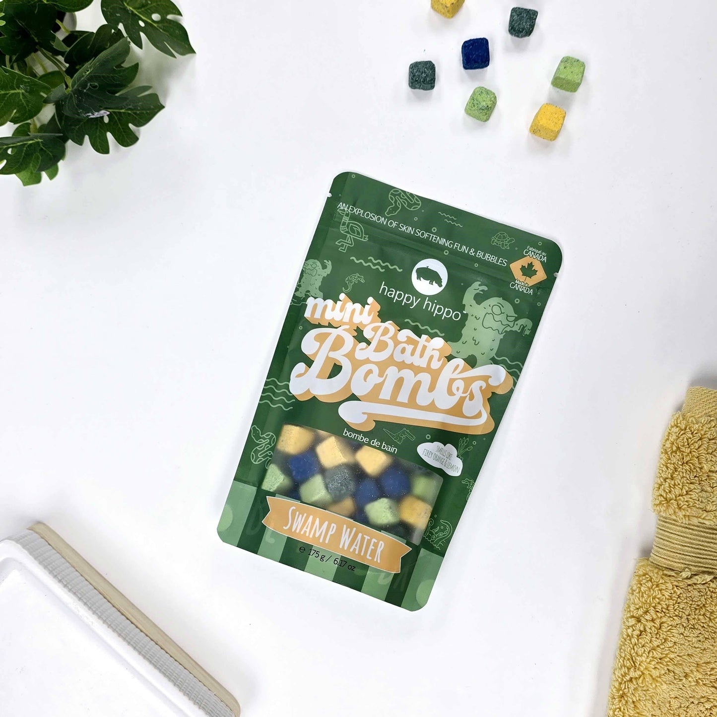 Swamp Water - Mini Bath Bombs - Gift Bag
