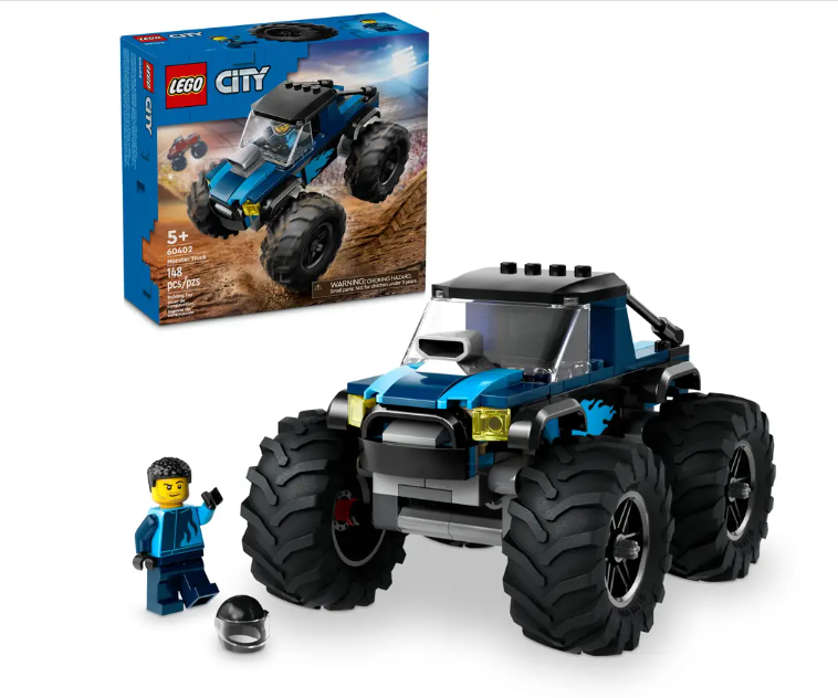 Blue Monster Truck