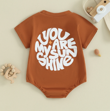 Load image into Gallery viewer, You Are My Sunshine Bubble Romper
