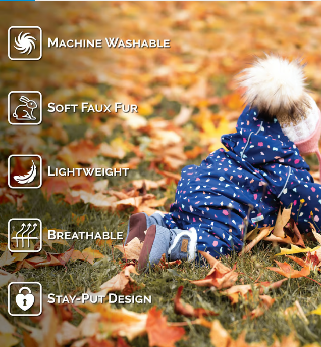 Stay Put Winter Booties- Bears