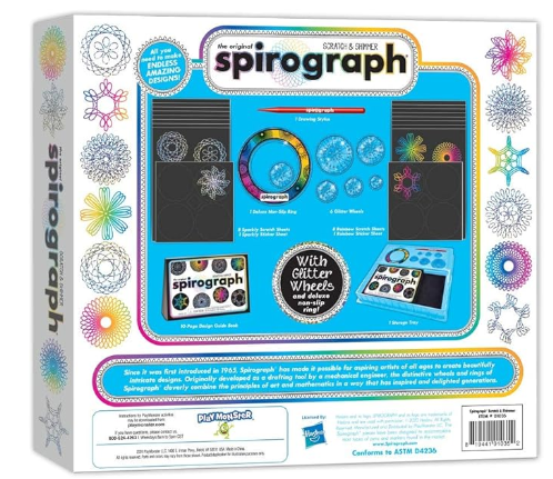 Spirograph Scratch & Shimmer