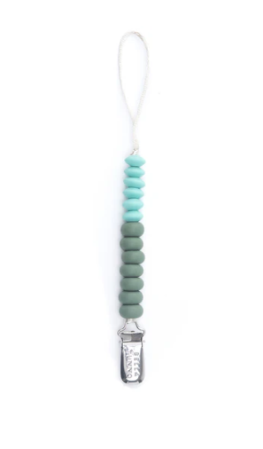 Moss Duo Pacifier Clip