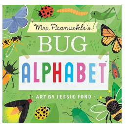 Mrs. Peanuckle's Bug Alphabet -Board book