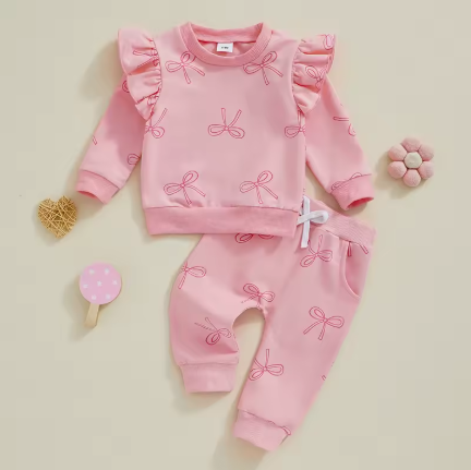 Bow-Tiful Crewneck Set