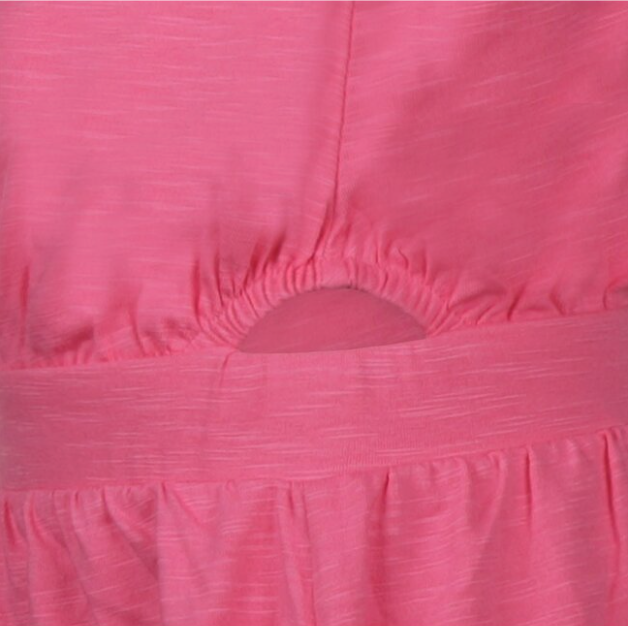 Fuchsia Cut Out Dress