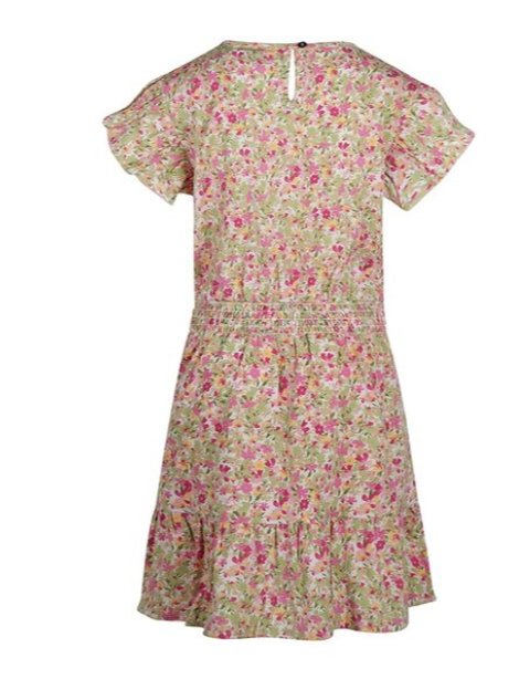 Pistachio Floral Dress