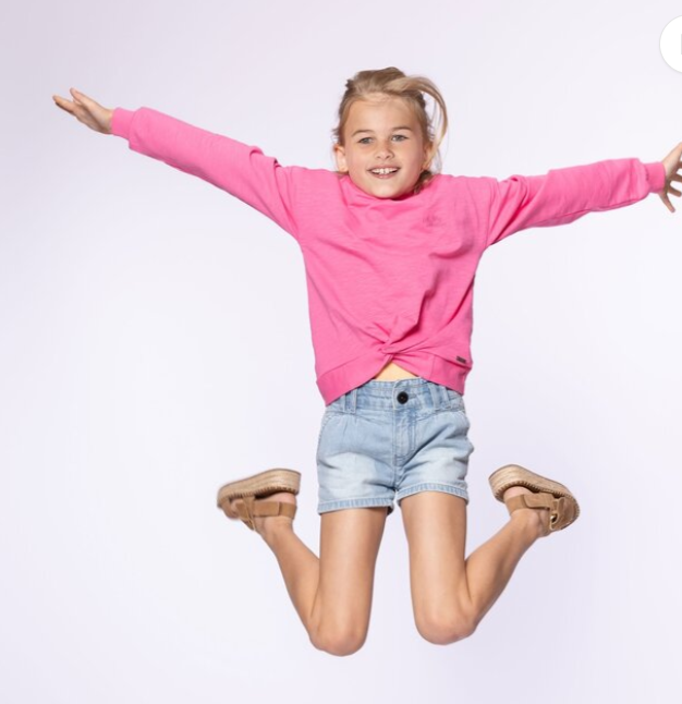 Light Blue Jean Shorts