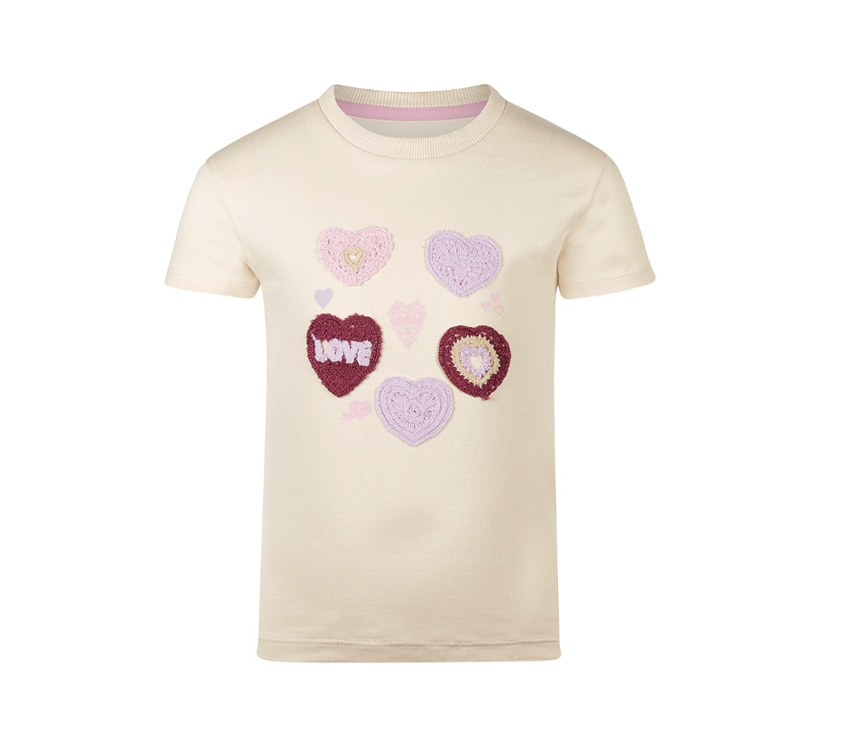 Beige Love Tee