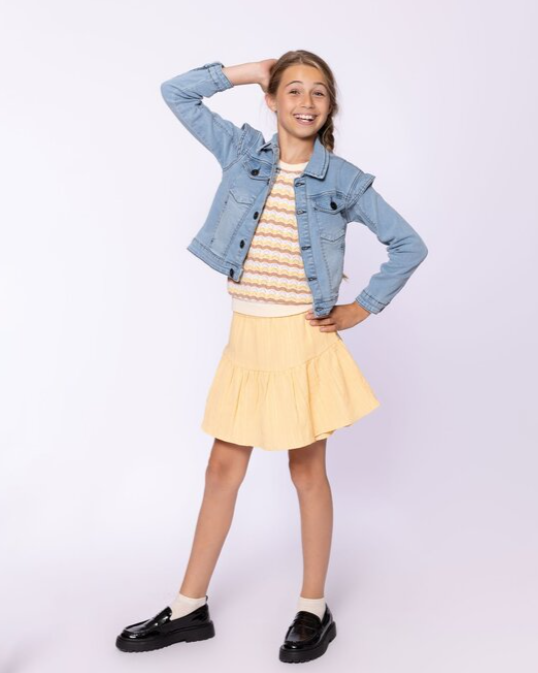 Sunshine Yellow Skort