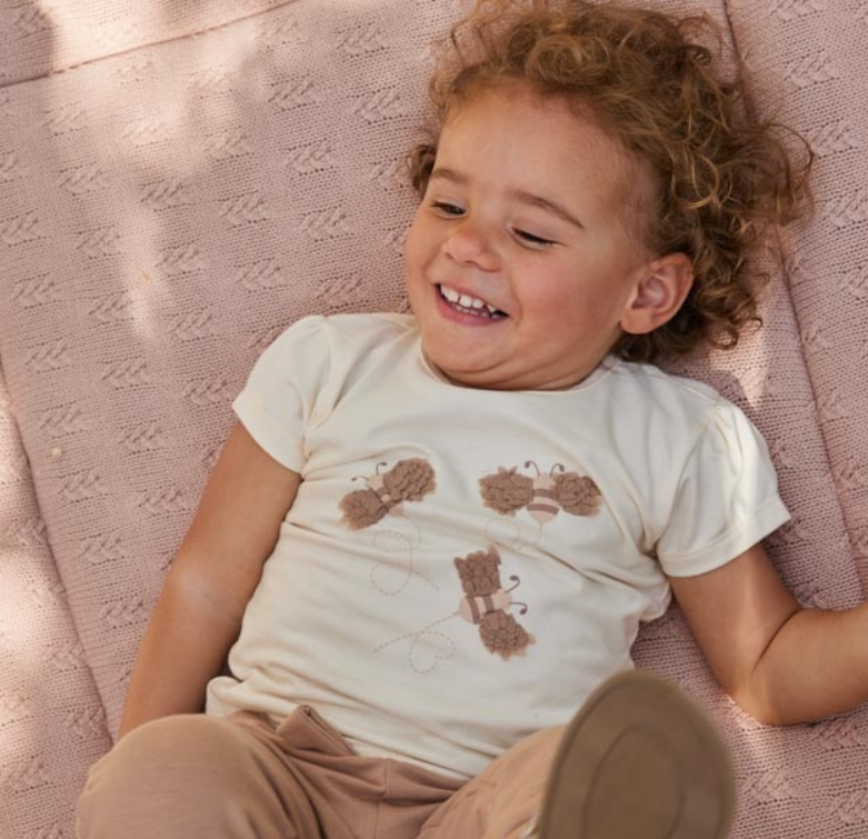 Textured Bee T-Shirt