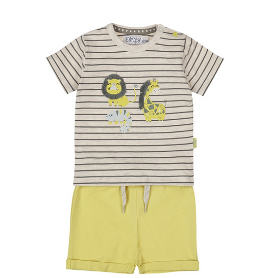 Sunshine Friends Shorts & Tee Set