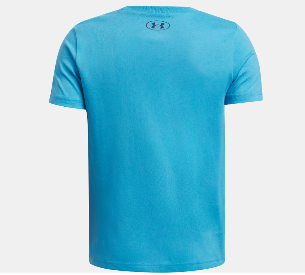 UA Split Big Logo Boys' Short Sleeve