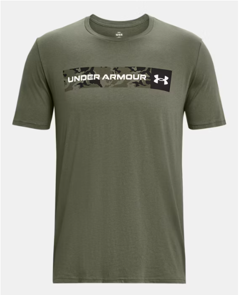 Men's UA Camo Chest Stripe Short Sleeve