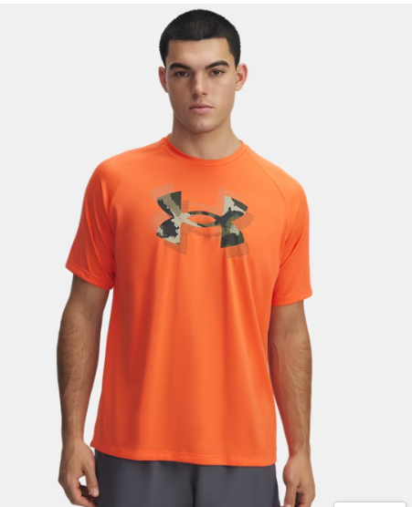 Men's UA Tech™ Print Fill Short Sleeve