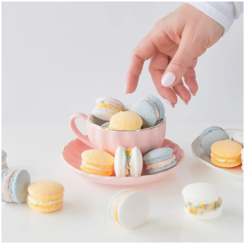 Lemon + Lavender Bath Macarons