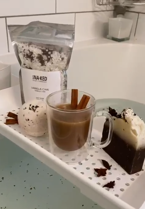 Vanilla Chai Salt Soak - 472 ml/16 Floz