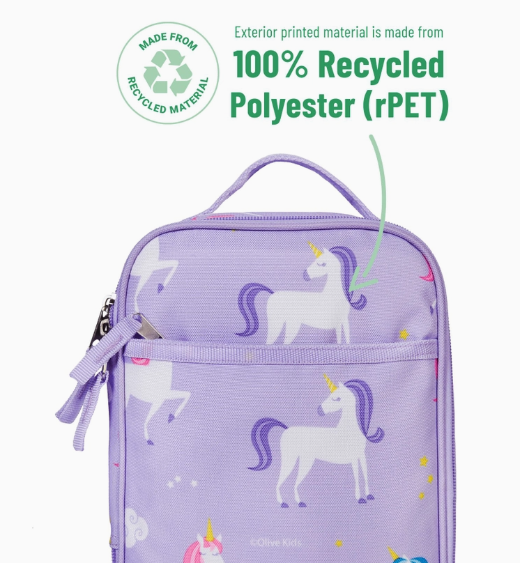 Unicorn Recycled Eco Lunch Bag