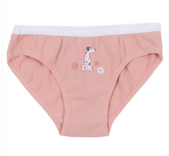 Girls' 3-pack Pale Pink Panties