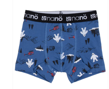 Boys' 2-pack Blue Boxers
