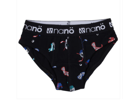 Boys' 2-pack Black Boxer Briefs