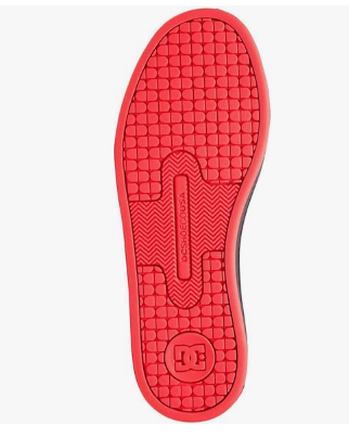 Womens Court Graffik Skate Shoe -Black/Hot Pink