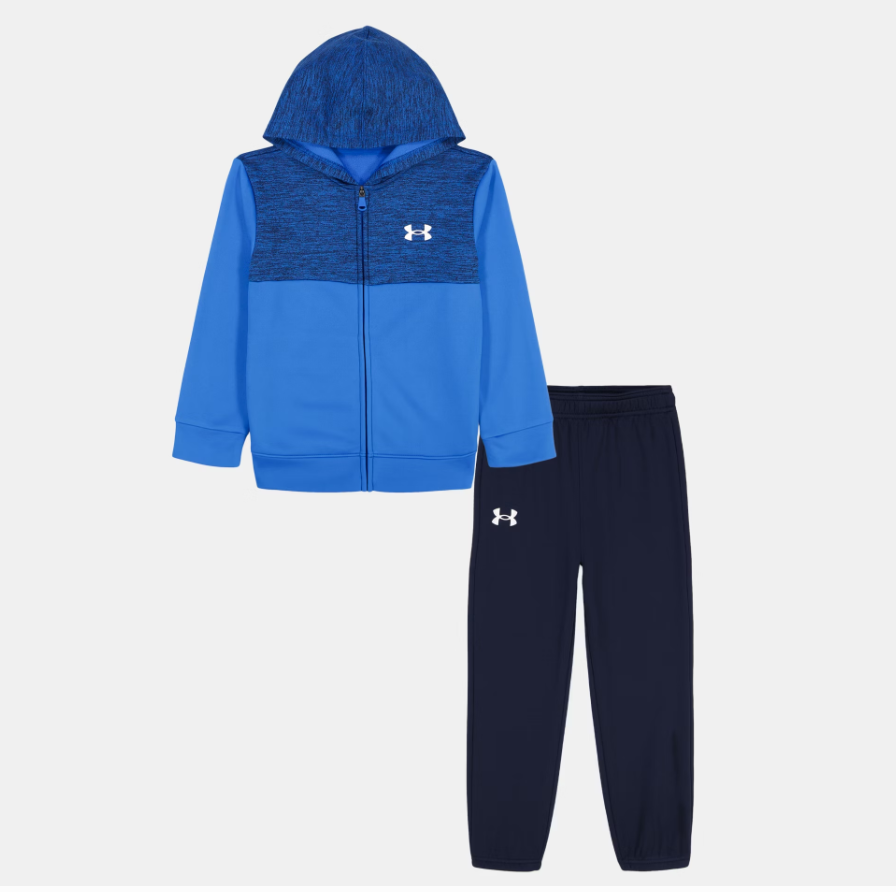 Colorblock Toddler Boys' Zip-Up Hoodie Set