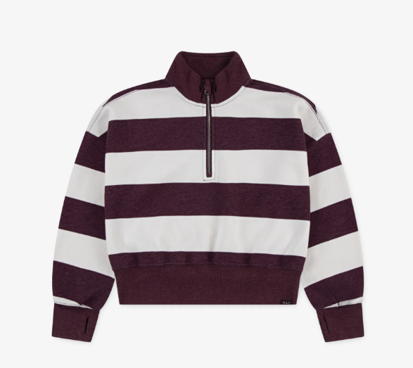 Quarter Zip Preppy Pullover