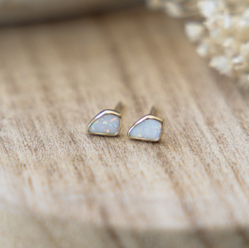 Opal Chip Studs