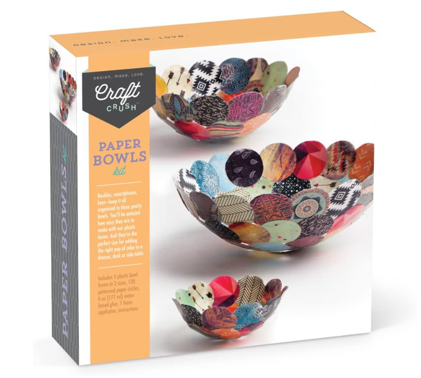 Craft Crush Paper Bowls Kit