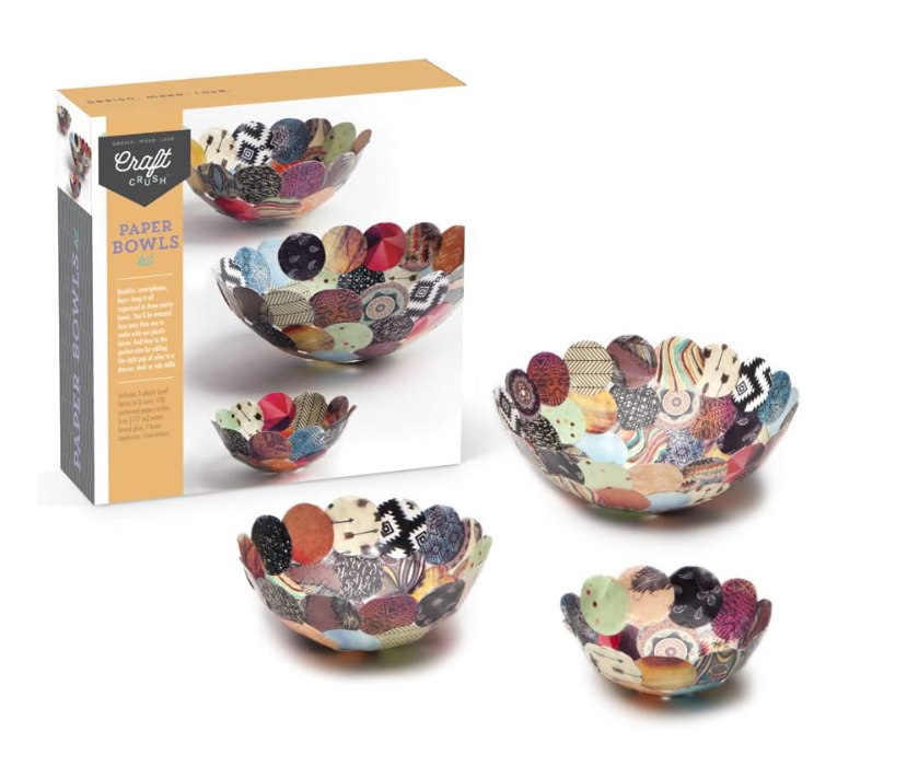Craft Crush Paper Bowls Kit