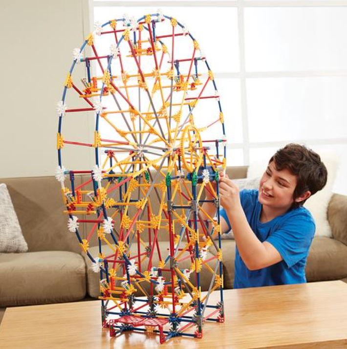 K'NEX Building Sets - 744PC Amusement Park Motorized