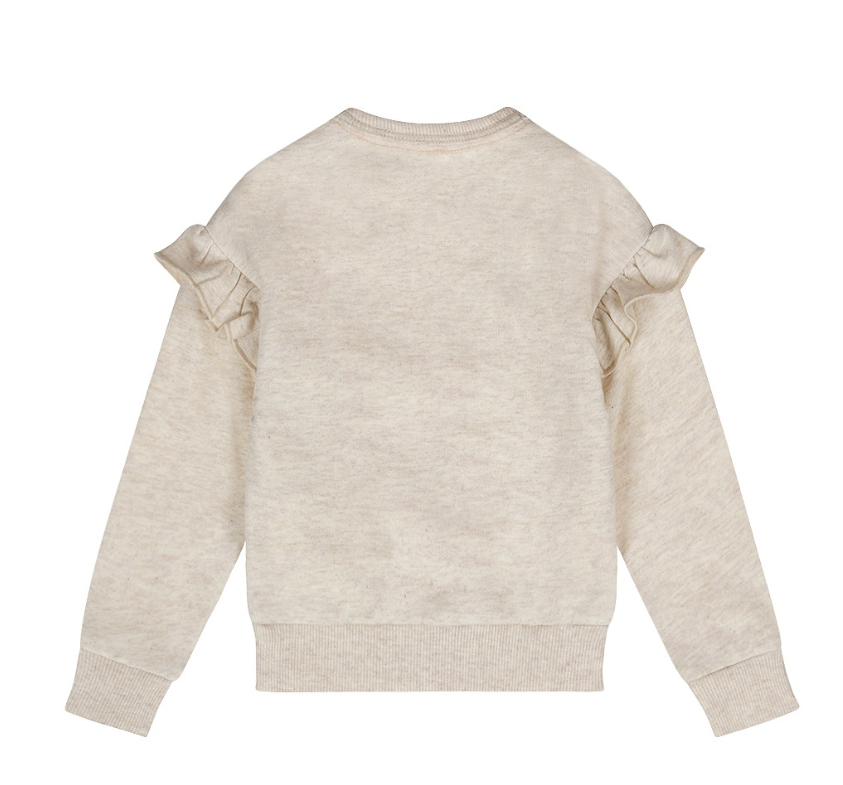 Love To Dream Ruffle Shoulder Crewneck