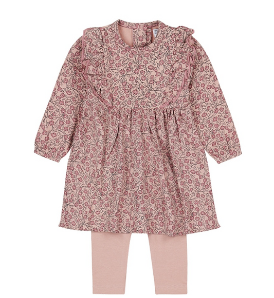 Playful Ruffles Floral Set