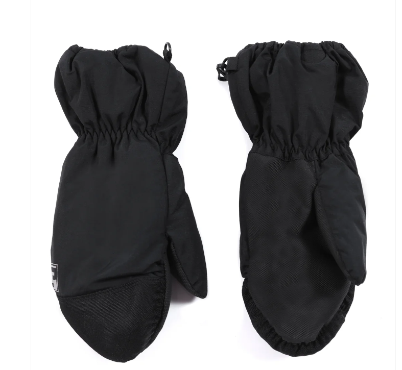 Children's Black Winter Mitten