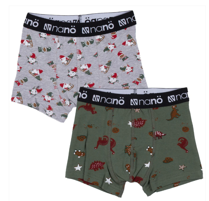 Boys' 2-pack Festive Boxers
