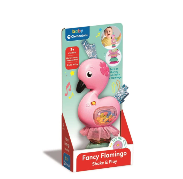 Shake & Play Fancy Flamingo