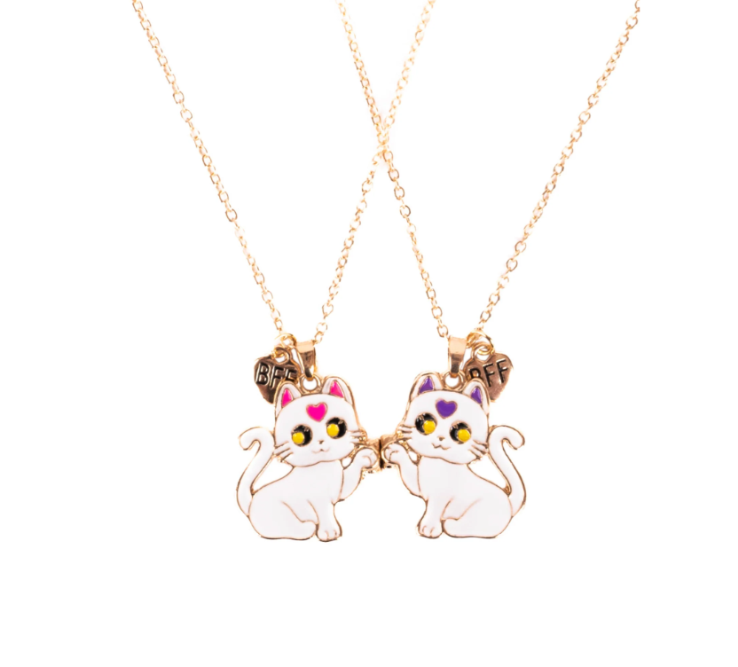Smitten Kitten Tear & Share Necklace