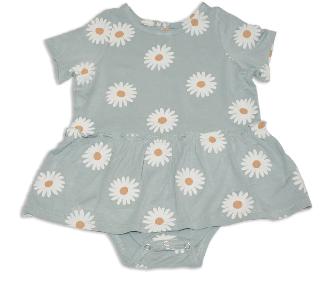 Bamboo Skirt Bodysuit(Daisy)