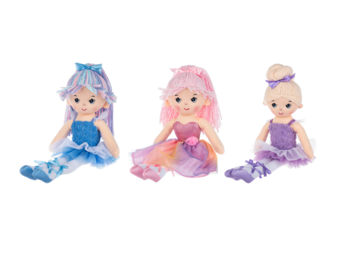 16" Tutu Twirl Ballerina Dolls
