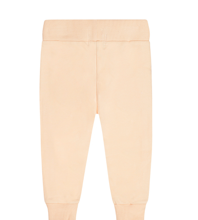 Girl's Peach Side Braid Joggers