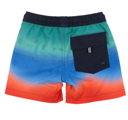Boy's Gradient Orange Boardshorts