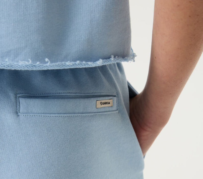Youth Light Blue Sweat Shorts