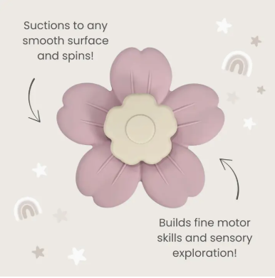 Flower Suction Spinner Toy