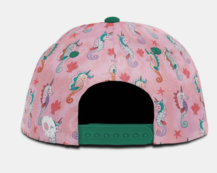Seahorse Dreams Snapback - Smart Pink